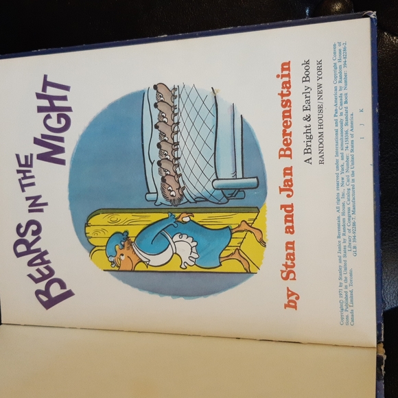 1971 Bears in the Night by Stan & Jan Berenstain / Dr. Seuss - Picture 5 of 5